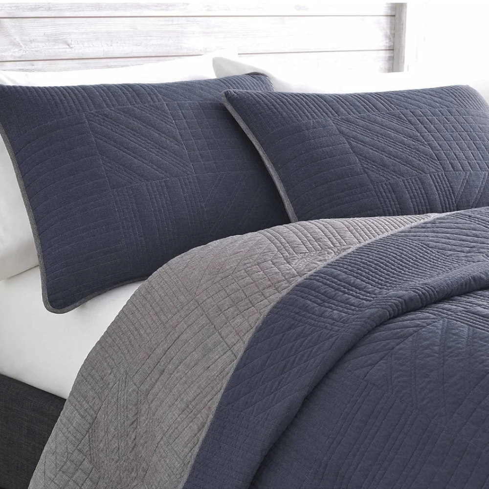 Eddie Bauer - King Quilt Set, Reversible Bedding with Matching Shams, Lightweigh